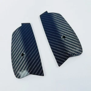Porsche 911 Carrera 964 993 Door End Trim Set Carbon 91155542100 / 91155542200 - Picture 1 of 2