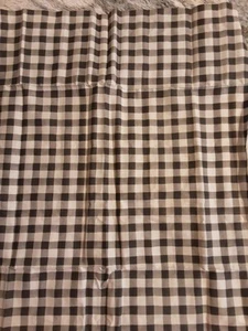 Fabric Grey And White Checkered Fat Quarter 18 L X 21 W Multicolor - Picture 1 of 2