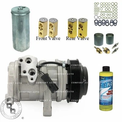 A/C Compressor & Drier KIT Fits: 2004 - 2006 Dodge Durango V6 3.7L & V8 4.7L - Image 1 of 4