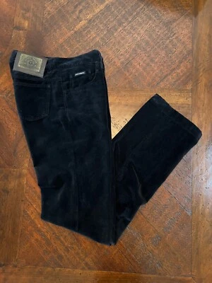 Pantalones de vestir Dolce & Gabbana para mujer de terciopelo negro de pierna recta talla 38 EUR Foto 1 de 4