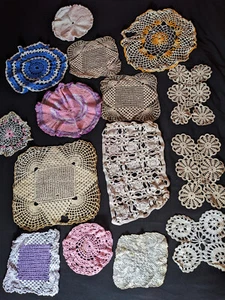 Lote de 15 paños de tocador imperfectos multicolores - Imagen 1 de 7