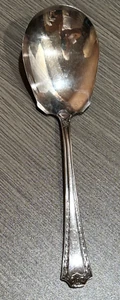 (1) Sheffield Versilbert SHC18 Kasserolle Löffel Lorbeer & Rolle 8,5 Zoll - Bild 1 von 7