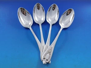 Old Colony by 1847 Rogers Bros Silverplate Serving Spoon Set of 4 pcs 8 1/4" - Picture 1 of 4