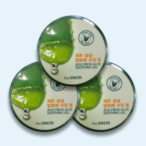 THE SAEM Jeju Fresh Aloe Soothing Gel 99% | 300ml x 3ea | Multi-Purpose Moisturi - Picture 1 of 1