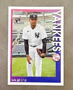 2022 Topps Luis Gil RC Rookie New York Yankees Archives Snapshots #10 - Bild 1 von 2