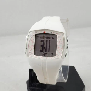 POLAR FLOW FT40 WHITE HEART RATE MONITOR SPORTS WOMEN'S WATCH NEW BATTERY - Picture 1 of 10