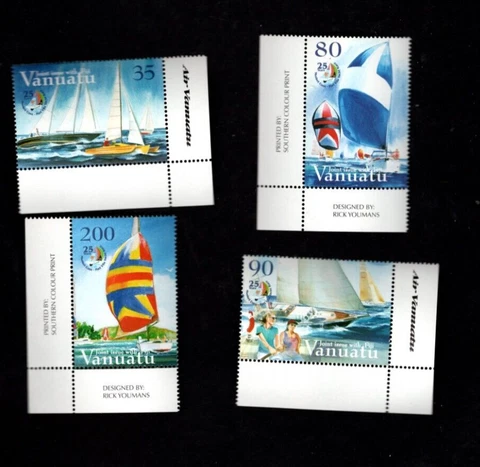 Vanuatu sc#858-61 (2004) Complete MNH Cover
