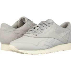 Reebok Men's CL Nylon AS Sneaker | Skull Stark Grey/Chalk | 8 M US - Picture 1 of 7