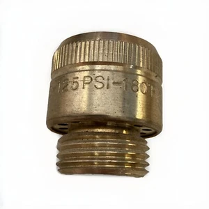 Nuovo Watt Tubo Ottone Interruttore Aspirazione 3/4” 125 Psi 180 Gradi F LF8B - Foto 1 di 5