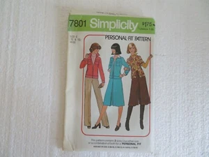 Simplicity Schnittmuster 7801 Größe 10 & 12 - Bild 1 von 1
