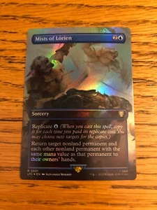 Magic MTG Mists of Lorien 501 FOIL Borderless Lord of the Rings NM+ - Picture 1 of 1