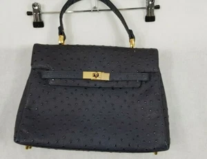 Chic de Paris Blue/Black Bag, 4 Internal Pockets. - Picture 1 of 7
