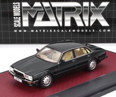 Matrix Scale Models 1/43 Jaguar XJR (XJ40) 1991 Blue Met MX41001-263 - Image 1 of 4