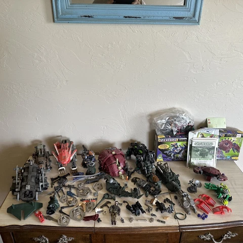 Zoids parts large lot Cover
