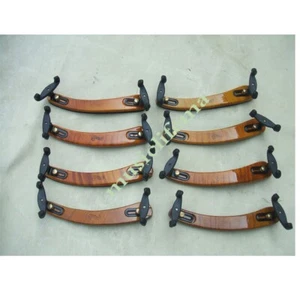 8 Stck. 3/4 4/4 Violine Schulterstütze massives Ahornholz Pad verstellbare Kupferschrauben - Bild 1 von 6