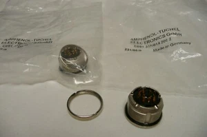 3 * C091 31N014 200 2 - M16 FRONT MOUNTING FEMALE METAL RECEPTACLE 14 CONTACTS - Picture 1 of 3