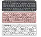 Logitech Pebble Keys 2 K380S Wireless Portable Keyboard Graphite/Pink/White NEW