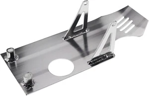 SILVER Skid Plate Honda CRF50 CRF70F XR50 XR70R Z50R SSR LI FAN TAOTAO SDG 110CC - Imagen 1 de 7