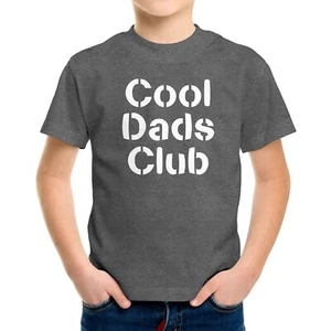 Cool Dads Club Father's Day Toddler Kids Youth T-shirt Dad Father's Day Shirt - Picture 1 of 16