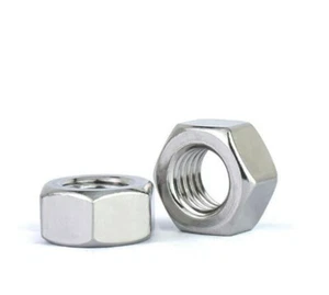304 Stainless Steel Hex Nuts Mini Hexagon Nut M27 M30 M33 M36 M39 M42 M45 M48 - Picture 1 of 15