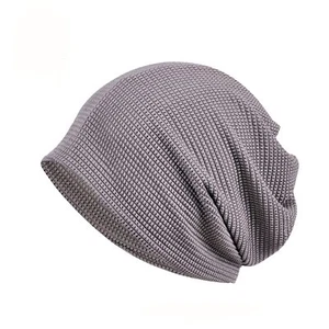 Men's Women's Summer Mesh Beanie Lightweight Turban Slouchy Beanie Sun Hat On... - Picture 1 of 2
