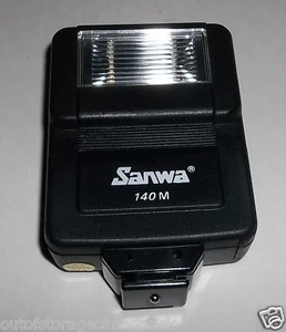 Sanwa 140 M Camera Flash - Tested and Works Great Rare Flash - Picture 1 of 2