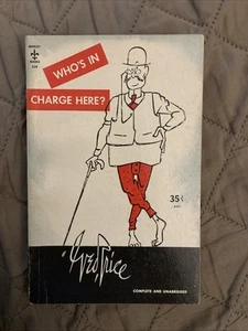 Cartoon Humor Vintage Pb, Who’s In Charge Here by Price, Berkley 329, 1955, VG - Picture 1 of 7