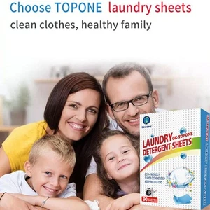 90x Detersivo per bucato Nano Super Soasp Lenzuola Vestiti Tessuto Lavaggio R5A2 - Foto 1 di 9