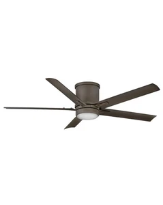Hinkley Lighting Vail Flush 52" LED Ceiling Fan, Metallic Matte Bronze - Picture 1 of 5