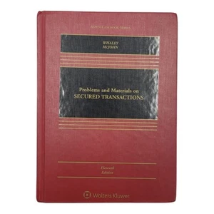 Problems and Materials on Secured Transactions 11th Edition Hardcover by Whaley - Picture 1 of 9