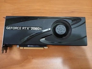 PNY Nvidia GeForce RTX 2080 Ti 11 GB Graphics Card GPU PC Used - Afbeelding 1 van 7