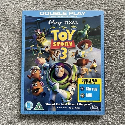 Toy Story 3 ( 2 Blu-rays + 1 DVD) Disney Pixar With Slipcover Brand New Sealed - Image 1 of 4