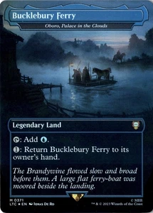 Bucklebury Ferry Oboro Palace in the Clouds Borderless Foil Lord of Rings Magic - Picture 1 of 2