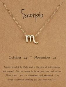 Sternzeichen Halskette Skorpion - Bild 1 von 1