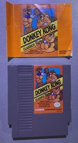 Donkey Kong Classics for Nintendo Entertainment System *NES* Authentic - Tested