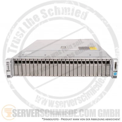 Cisco UCS C240 M4 19" 2U 24x 2,5" SFF 2x Intel XEON E5-2600 v3 v4 DDR4 ECC Raid  - Bild 1 von 4