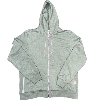 Sudadera con capucha de baloncesto Nike Standard Issue Dri-FIT cremallera completa verde jade para hombre L FZ0222 Foto 1 de 4