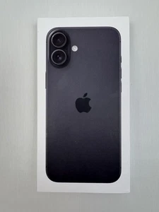 iphone 16 plus schwarz 128gb nur Verpackung - Bild 1 von 4
