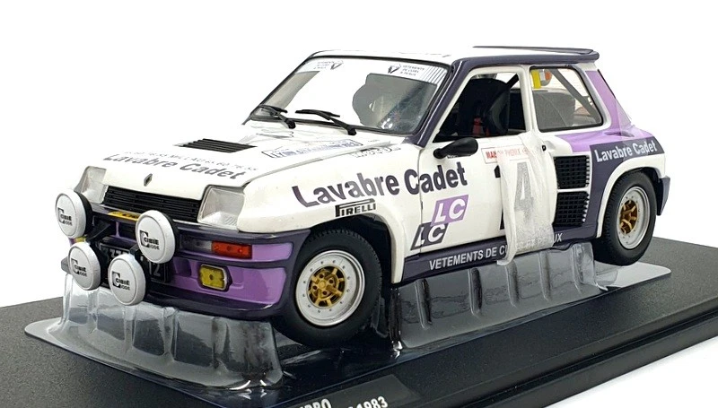Solido escala 1/18 Diecast S1801313 - Renault 5 Turbo #14 Lyon Charbbonnieres '83 Foto 1 de 4