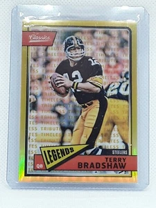 Terry Bradshaw 2018 Panini Classics PREMIUM GOLD (06/65) Pittsburgh Steelers - Picture 1 of 2