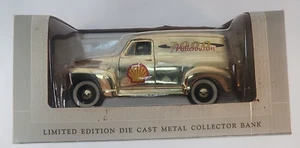 SHELL 1952 CHEVY PANEL TRUCK VAN 1/2 TON 3100 SpecCast Liberty Classics BRONZE E - Picture 1 of 4