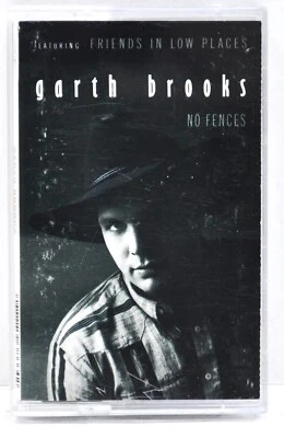 GARTH BROOKS   "No Fences"  1990 Cassette   Capitol  C4-93866 - Image 1 of 4