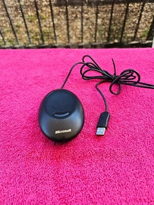 Microsoft USB Wireless Black Mouse Receiver v1.0 - Model 1053 - Image 1 of 4