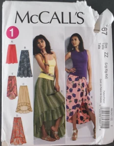 McCall's Misses Muster M6567 Misses Röcke Größe LG XLG XXLG - Bild 1 von 2