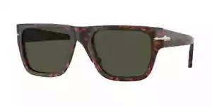 Nuevo Auténtico PERSOL PO3348S 57MM HABANA/VERDE LENTE - Imagen 1 de 2