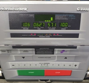 Console espositore tapis roulant Nordictrack C2000 - Foto 1 di 3