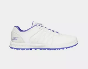 Skechers Damen Go Golf Pivot weiß/lila Golf stachellos (123009-WPR) - Bild 1 von 16