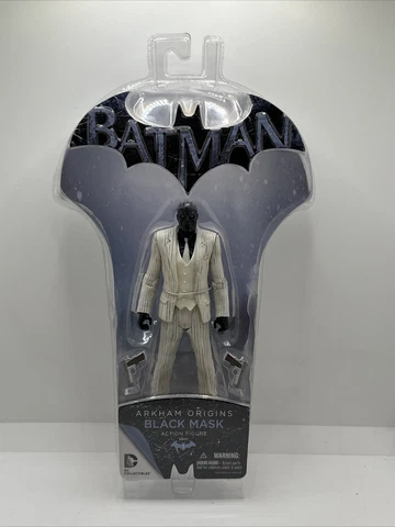 DC Collectibles Batman Arkham Origins Series 1 Black Mask Collector Figure New Cover