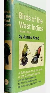 Birds of the West Indies by James Bond. Ian Fleming. 007. Second edition 1971 - Picture 1 of 9