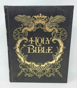 Holman Family Holy Bible KJV Family Record Illustrated A.J. Holman Co. 11x9x2 - Imagen 1 de 11